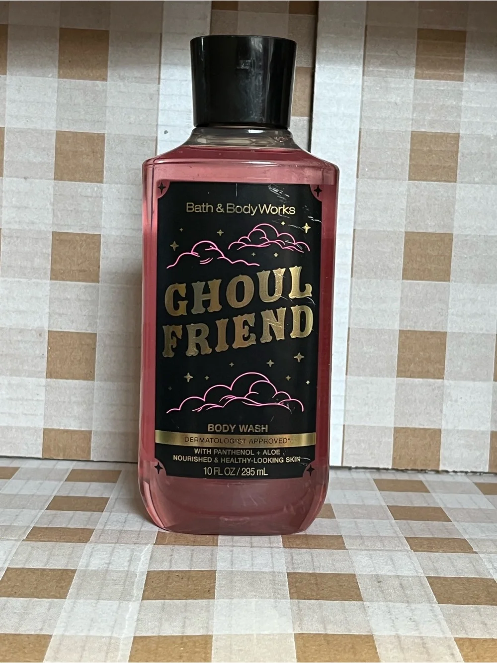 Bath & Body Works Ghoul Friend Pink & Black Body Wash